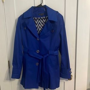 Via Spiga Blue Trench Coat